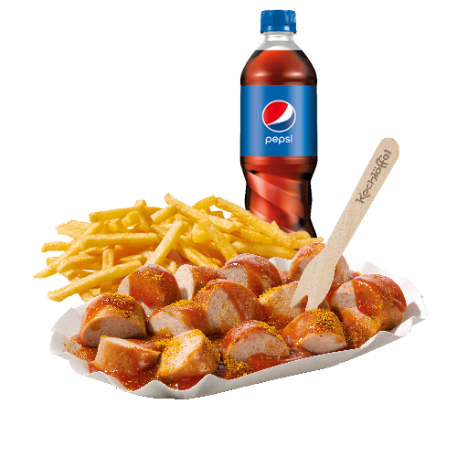 Currywurst-Menü