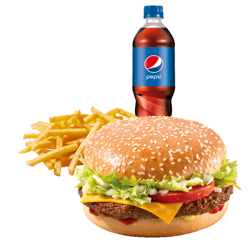 Star-Burger-Menü