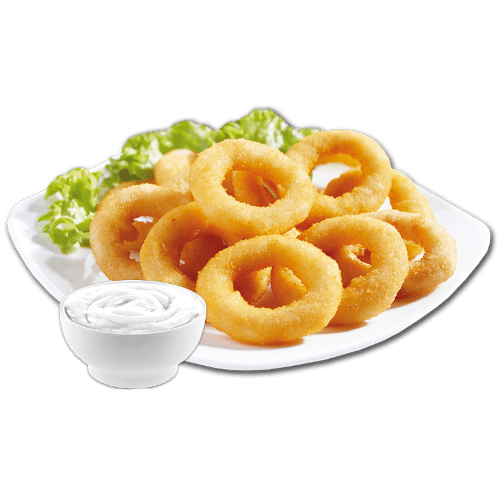 Onion Rings (vegan, 9 Stück)