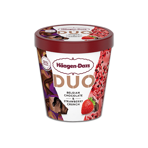 DUO Belgian Chocolate & Strawberry Crunch 420ml