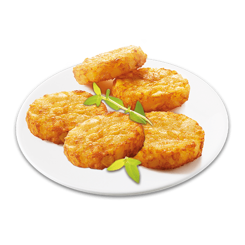 Rösti-Taler (5 Stück, vegetarisch)