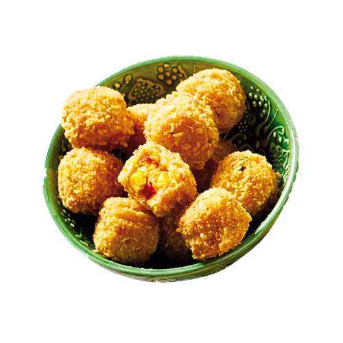Spicy Sweet Corn Bites (12 Stück, vegetarisch)