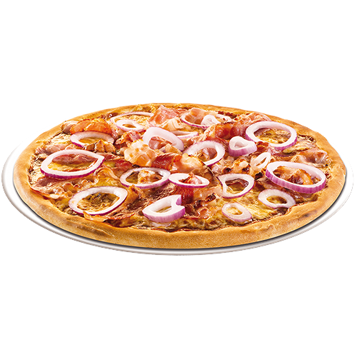Pizza BBQ-Bacon piccola