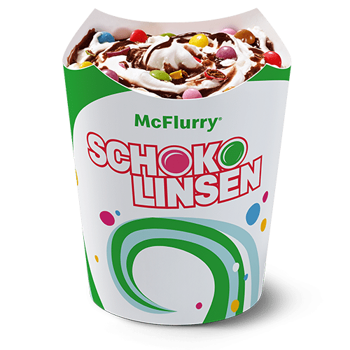 McFlurry® Original Schokolinsen Karamell-Sauce