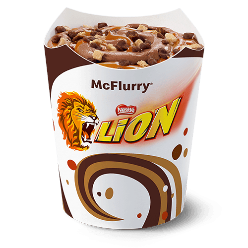 McFlurry® Schoko Lion Karamell-Sauce