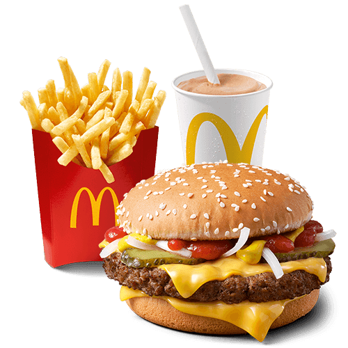 Retro McMenü® mit Hamburger Royal Käse