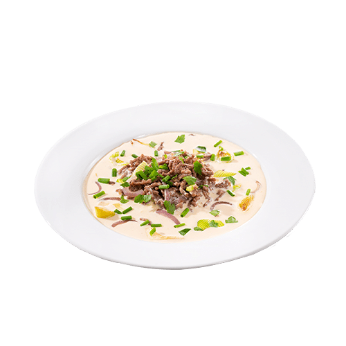Käse-Hack-Suppe