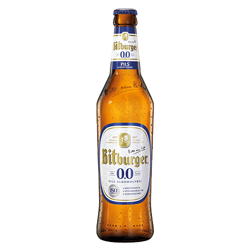 Bitburger alkoholfrei 0,33l (Mehrweg)