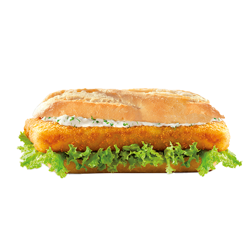 10x Backfisch-Baguette