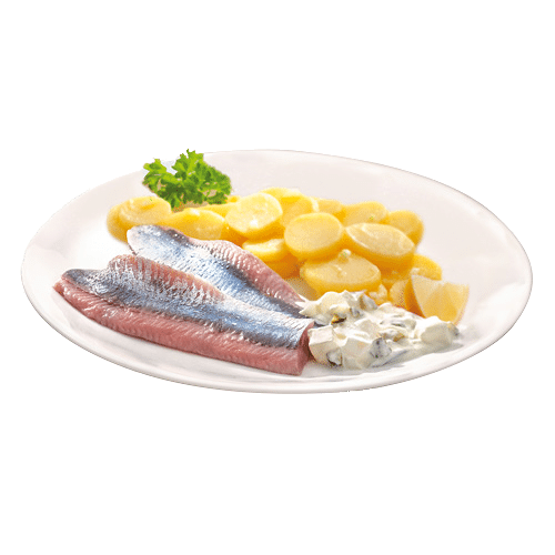 Rauchmatjes mit Sylter Sauce