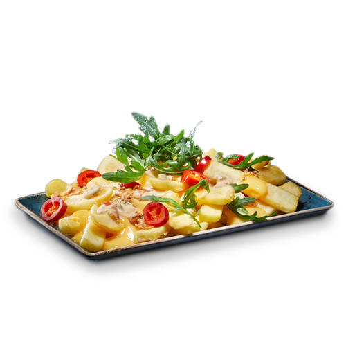 Chilli-Cheese Fritten