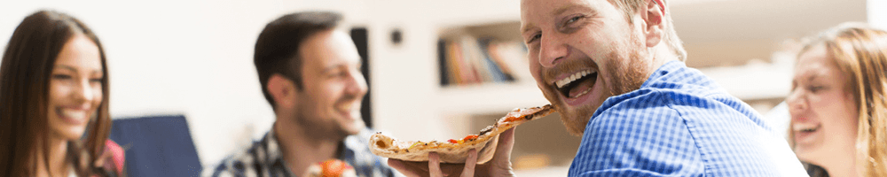 Mittagsangebot Pizza