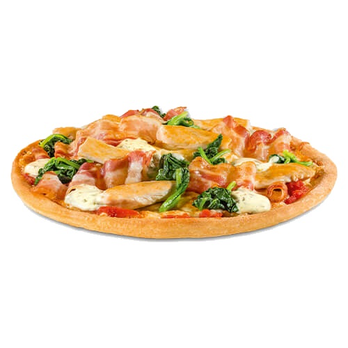 Pizza Chicken und Bacon