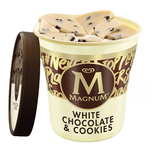 Magnum White Chocolate Cookies 440ml