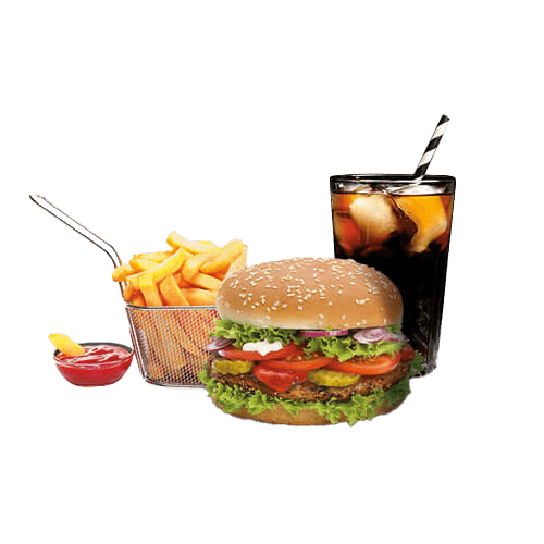 Max-Burger Menü