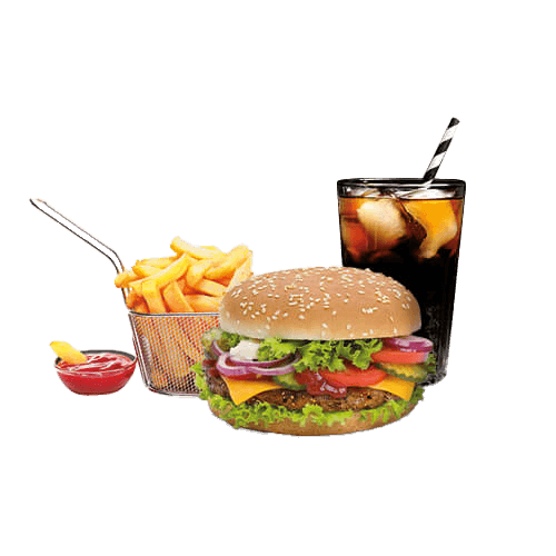 Max-Burger Cheese Menü
