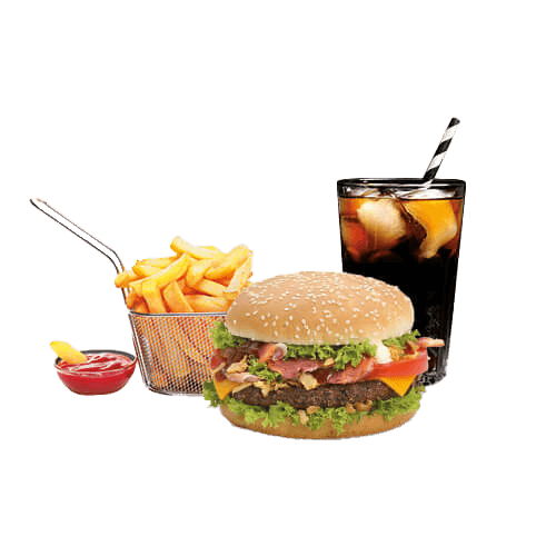 Steakhouse Burger Cheese Menü