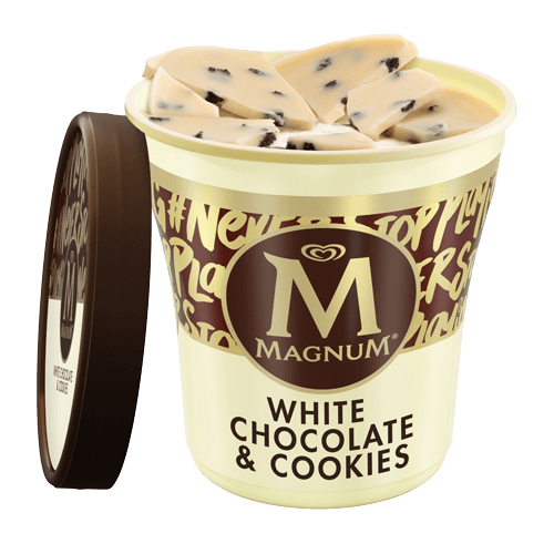 Magnum White Chocolate Cookies 440ml