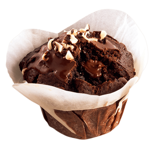 Muffin Schoko-Nougat