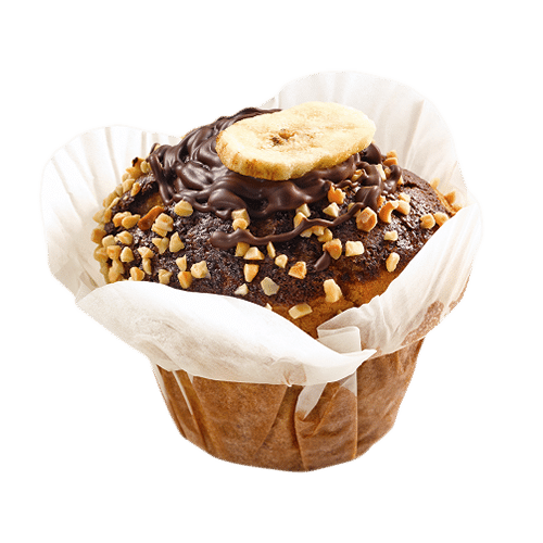 Muffin Banana-Schoko