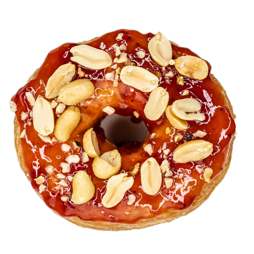 Fresh Strawberry Peanut Cross