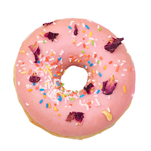 Raspberry Kiss Donut
