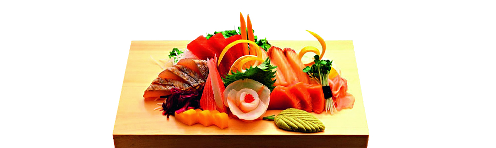 Sashimi Sushi-Menü