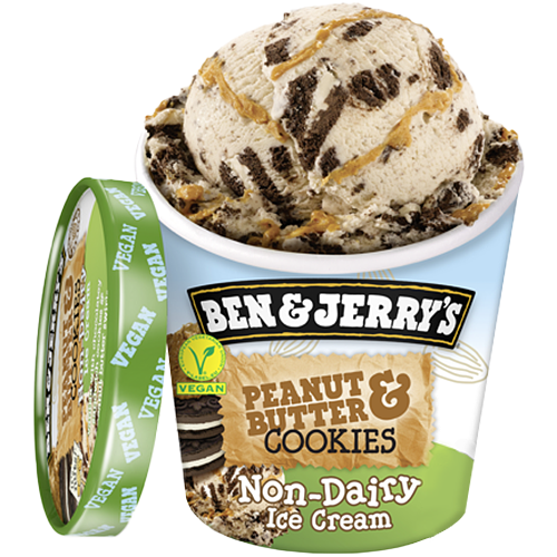 Ben & Jerry's Peanut Butter & Cookies (vegan) 465ml