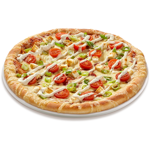 Pizza Greece (mit Knoblauch, vegetarisch)