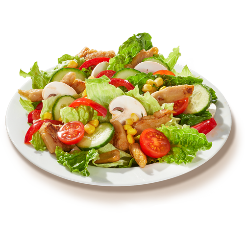 Veganer Hähnchen-Art Salat (vegan)