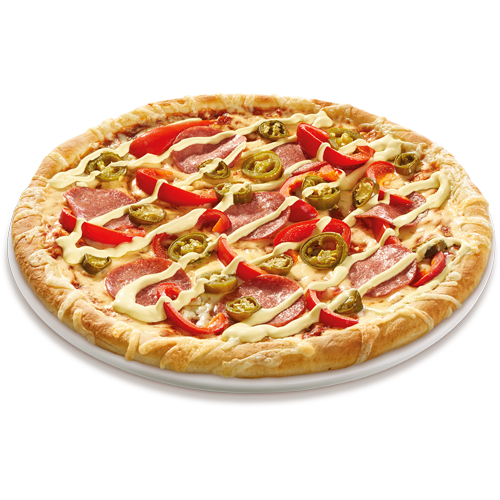 Pizza Hartford (sehr scharf)