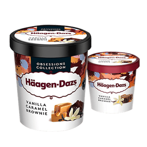 Häagen-Dazs Vanilla Caramel Brownie 95ml