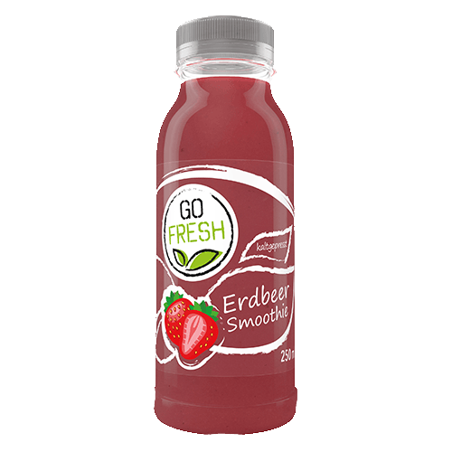 Go Fresh Smoothie Erdbeer 0,25l