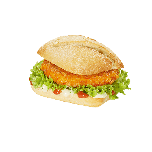 Hähnchenschnitzelsemmel