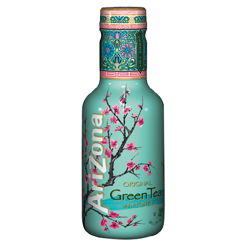 AriZona GreenTea Honey 0,5l