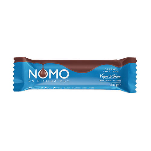 Nomo- Creamy Choc Bar 38g (vegan)