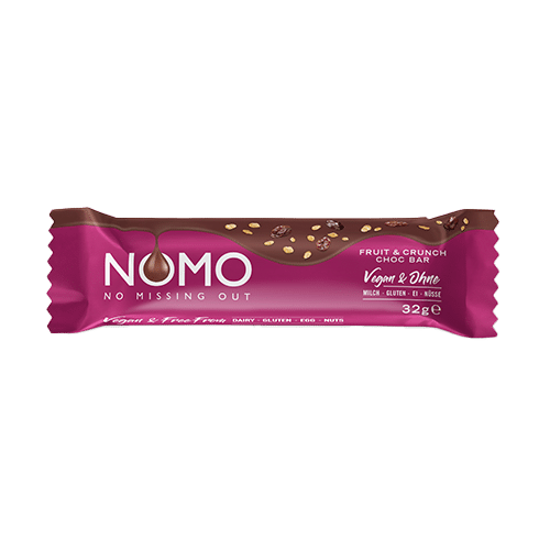 Nomo - Fruit & Crunch Bar 32g (vegan)