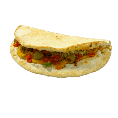 Flatbread Falafel vegan