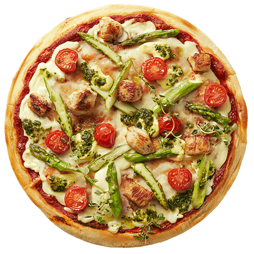 Pizza Grünschnabel