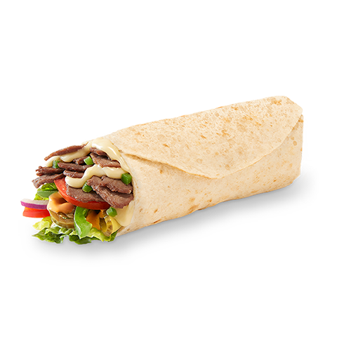 Wrap Philly Beef & Cheese