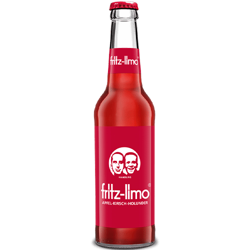 Fritz Limo Apfel-Kirsch-Holunder 0,33l