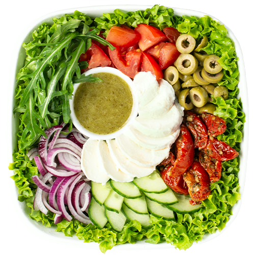 Salat Supa Italian (vegetarisch)