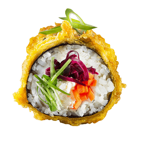 Tempura Rainbow Roll