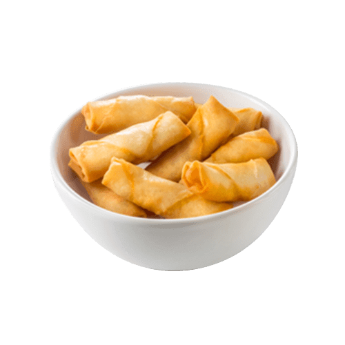 Mini Frühlingsrollen (8 Stück, vegetarisch)