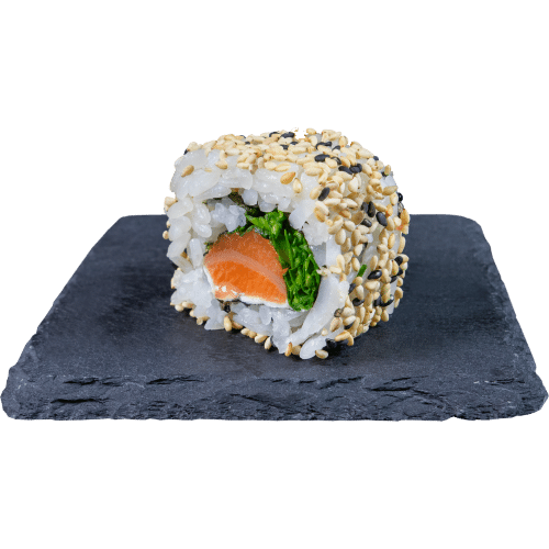 Inside-Out Sake Rucola Roll