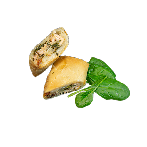 Frühlingsrolle Lachs (3 Stück)