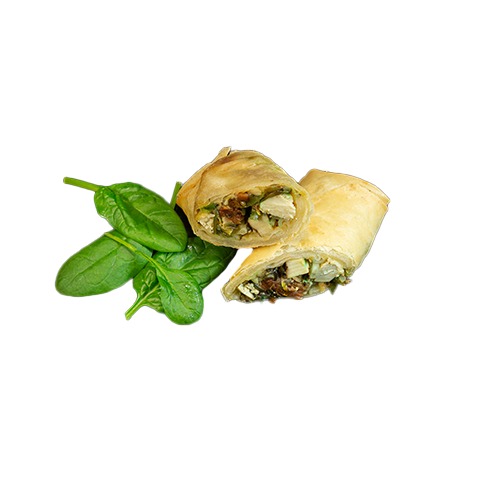 Vegetarische Frühlingsrollen (3 Stück)