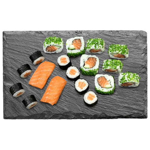 Lachs Menü