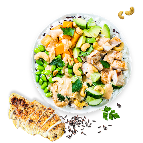 Chicken Buddha Bowl