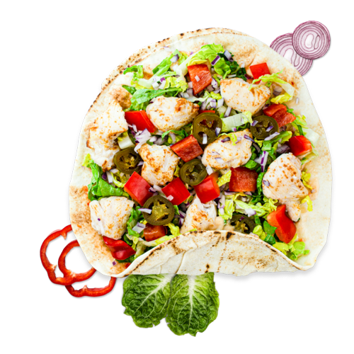 Spicy Chicken Wrap